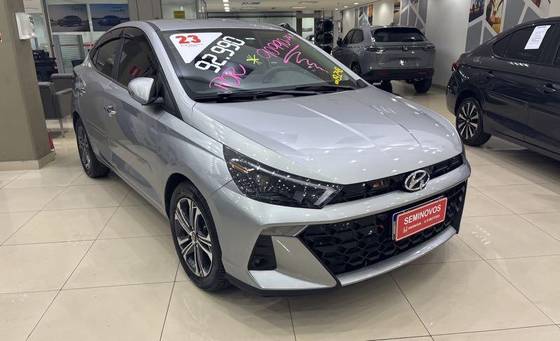HYUNDAI HB20S 1.0 TGDI FLEX PLATINUM PLUS AUTOMÁTICO